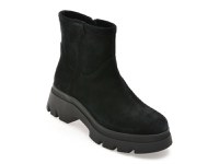 Ghete GEOX negre, D565MA, din piele intoarsa - 1