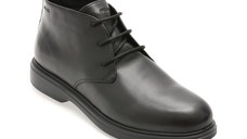 Ghete GEOX negre, U16DCB, din piele naturala