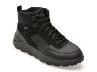Ghete GEOX negre, U46FDB, din piele naturala - 1