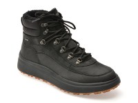Ghete GEOX negre, U46FZD, din piele naturala - 1