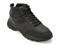 Ghete GEOX negre, U56M2C, din piele ecologica - 1