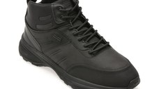 Ghete GEOX negre, U56M2C, din piele ecologica