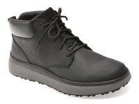 Ghete GEOX negre, U56MSA, din piele naturala - 1