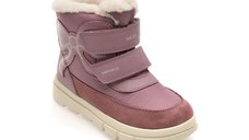 Ghete GEOX roz, B565AA, din material textil