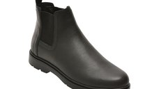 Ghete GEOX U66CJA pentru Barbati, Negre din Piele Naturala