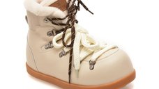 Ghete GRYXX 5808 albe din piele naturala pentru femei