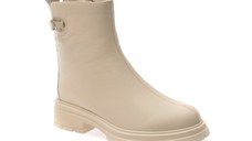 Ghete GRYXX bej, DX01321, din piele naturala