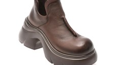 Ghete GRYXX maro, 2613, din piele naturala