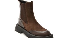 Ghete GRYXX maro, 481711, din piele intoarsa