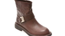 Ghete GRYXX maro, 5389, din piele naturala