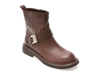 Ghete GRYXX maro, 5389, din piele naturala - 1