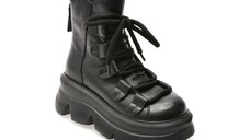 Ghete GRYXX negre, 19698, din piele naturala