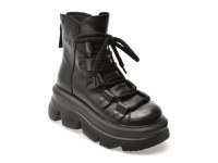 Ghete GRYXX negre, 19698, din piele naturala - 1