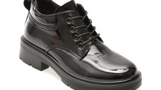 Ghete GRYXX negre, 240435, din piele naturala lacuita