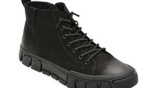 Ghete GRYXX negre, 3108, din nabuc