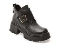 Ghete GRYXX negre, 387632, din piele naturala - 1