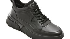 Ghete GRYXX negre, 58623, din piele naturala