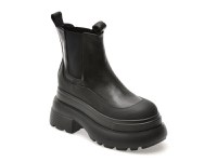 Ghete GRYXX negre, 598, din piele naturala - 1