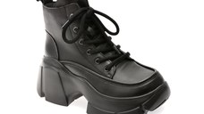 Ghete GRYXX negre, 68216, din piele naturala