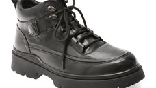 Ghete GRYXX negre, 8099, din piele naturala