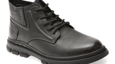 Ghete GRYXX negre, 8853, din piele naturala
