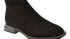 Ghete GRYXX negre, DX1268, din piele intoarsa