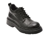 Ghete GRYXX negre, K7101, din piele naturala - 1