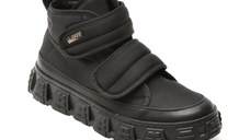 Ghete GRYXX negre, LN16, din material textil