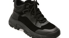 Ghete GRYXX negre, LN25, din piele naturala