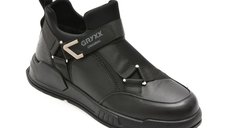 Ghete GRYXX negre, LN55, din piele naturala