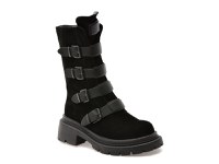 Ghete GRYXX negre, Z55392, din piele intoarsa - 1