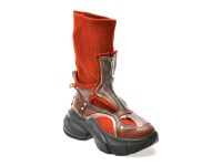 Ghete GRYXX rosii, 3793700, din material textil - 1