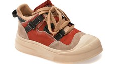 Ghete GRYXX rosii, 59683, din piele naturala