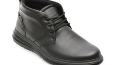 Ghete IMAC negre, 851338, din piele naturala