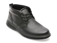 Ghete IMAC negre, 851338, din piele naturala - 1