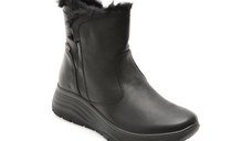 Ghete IMAC negre, 856898, din piele naturala