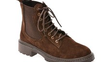 Ghete IMAGE maro, 4842529, din piele intoarsa