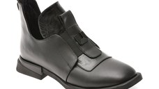 Ghete IMAGE negre, 1532024, din piele naturala