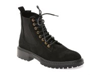 Ghete IMAGE negre, 4842529, din piele intoarsa - 1