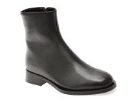 Ghete IMAGE negre, EB883, din piele naturala - 1