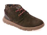Ghete JEEP maro, M52030A, din piele intoarsa - 1