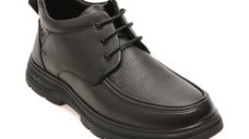 Ghete negre BITE THE BULLET 69030 din piele naturala pentru barbati