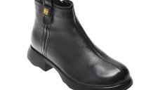 Ghete negre FLAVIA PASSINI 9918 din piele naturala pentru femei