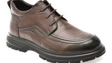 Ghete OTTER maro, 8078, din piele naturala