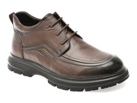 Ghete OTTER maro, 8078, din piele naturala - 1