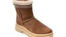 Ghete REMONTE maro, D0C83, din piele intoarsa