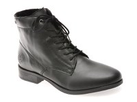 Ghete RIEKER negre, 77030, din piele ecologica - 1