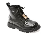 Ghete SELECTION KIDS negre, 532207, din piele naturala - 1