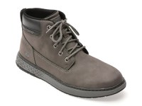 Ghete SKECHERS gri, GARLAN, din piele ecologica - 1