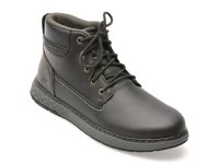 Ghete SKECHERS negre, GARLAN, din piele ecologica - 1